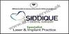 Siddique dental surgery dha lahore