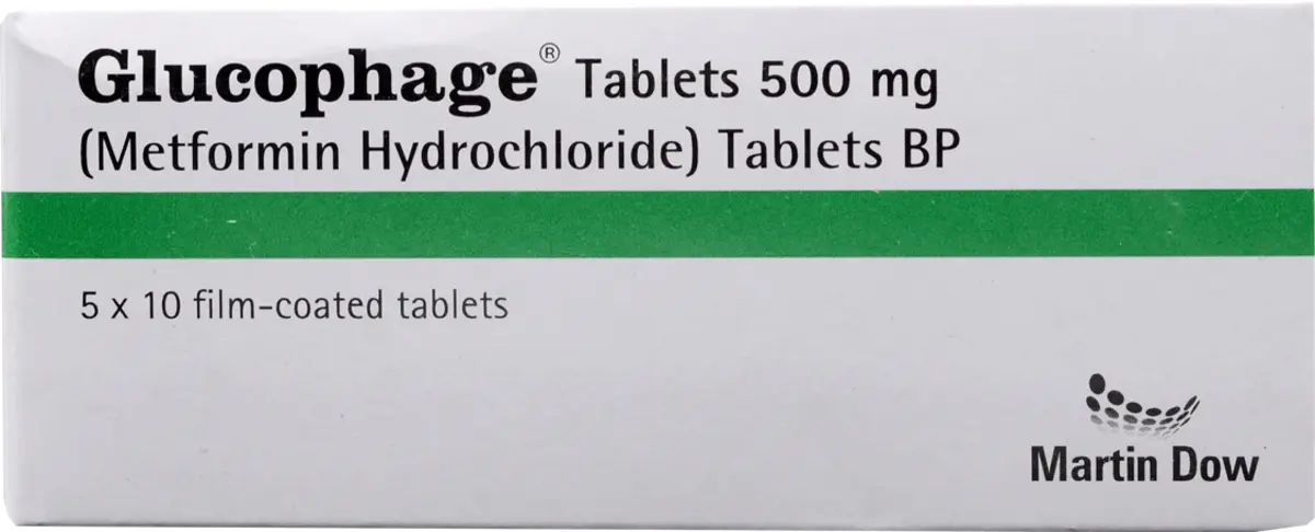 Glucophage (500Mg) 50 Tablets