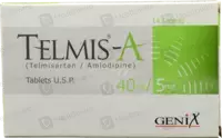 Telmis-A (40/5mg) 14 Tablets