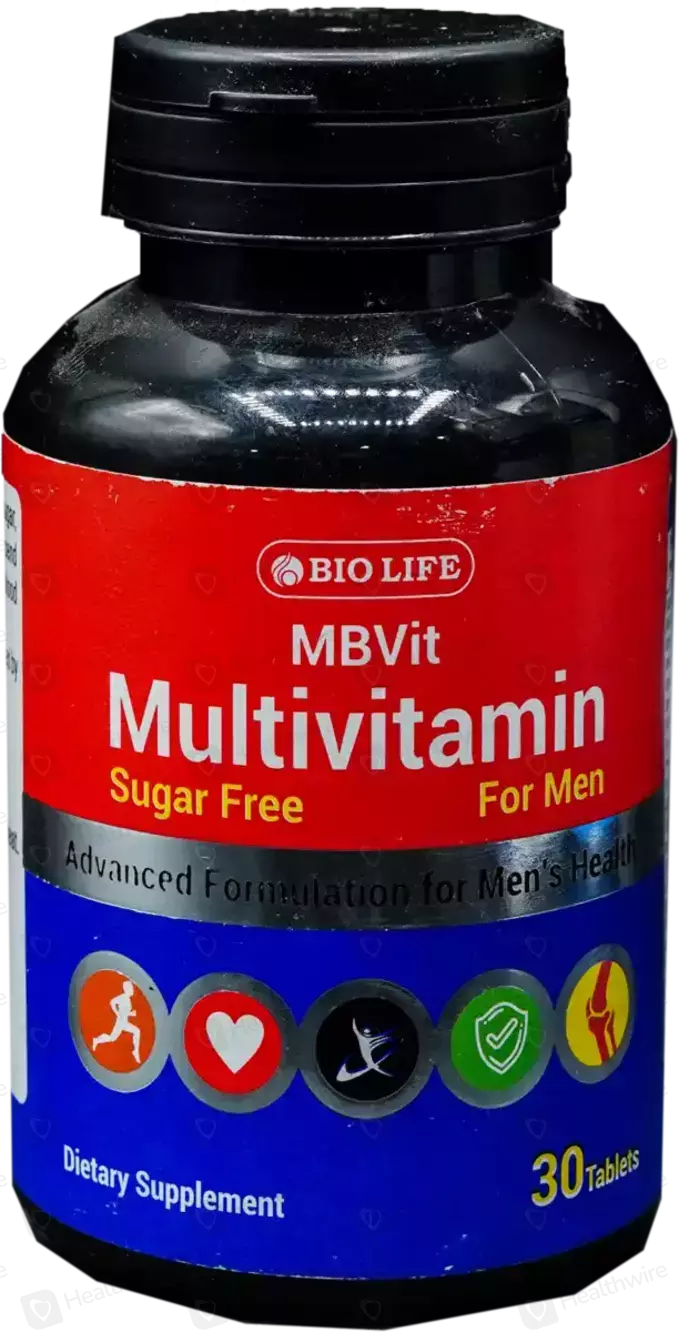 Mb Vit For Men (Multivitamin) 30 Tablets Price in Pakistan Uses