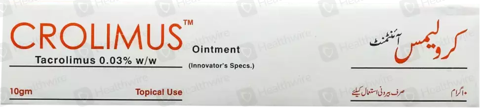 Crolimus (0.03%) 10g Ointment