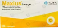 Maxius (Lemon) 20 Lozenges