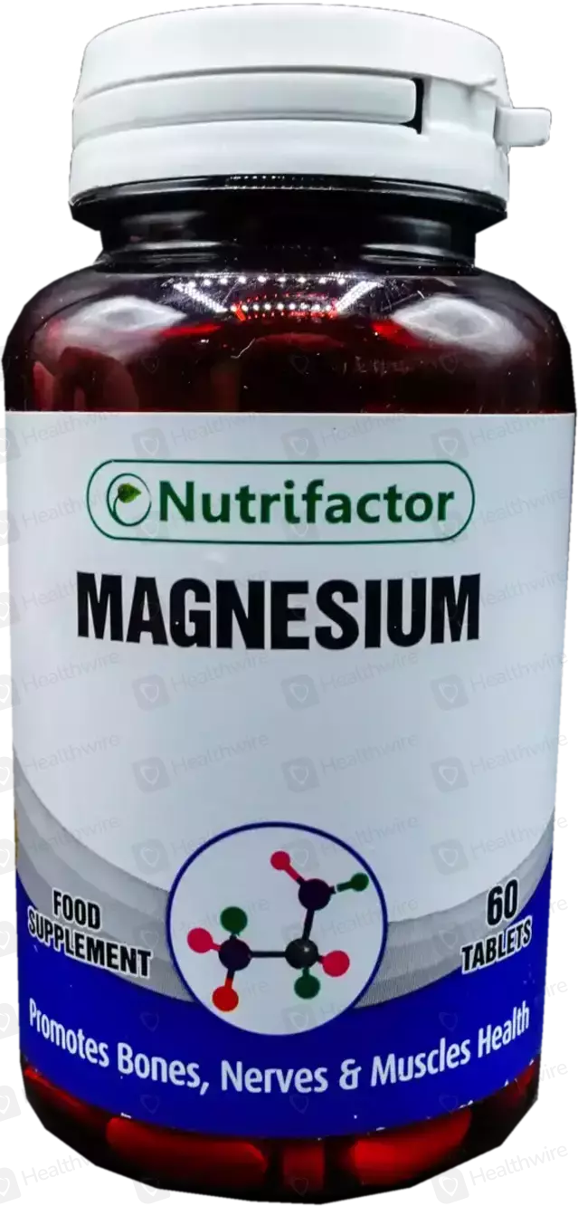 Nutrifactor Magnesium (500mg) 60 Tablets Price in Pakistan Uses