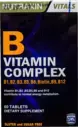 Nutraxin B Vitamin Complex 60 Tablets