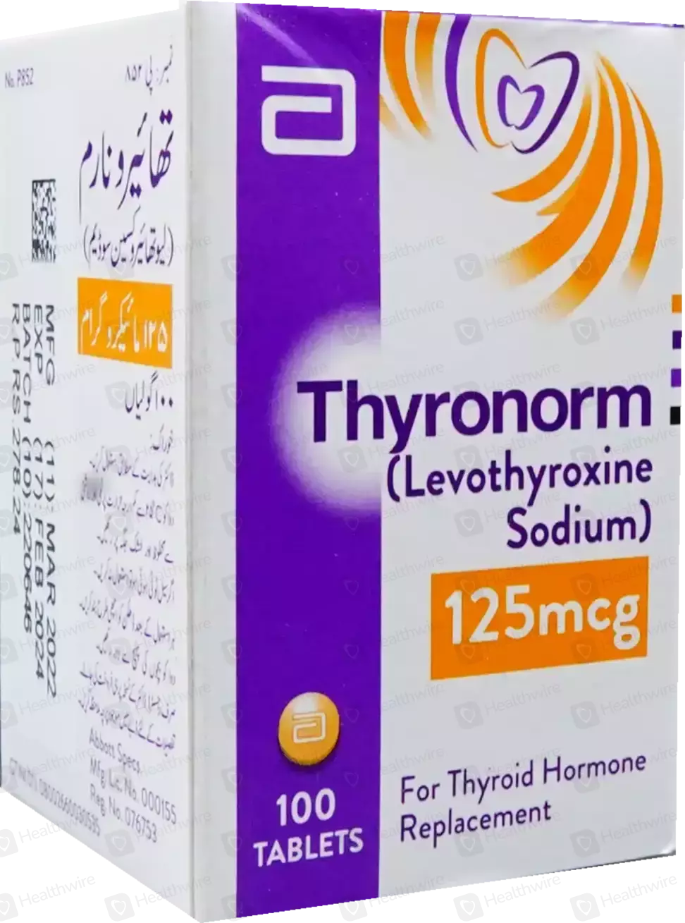 Thyronorm (125mcg) 100 Tablets Price in Pakistan Uses, Dosage, Side