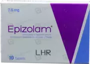 Epizolam (7.5mg) 10 Tablets