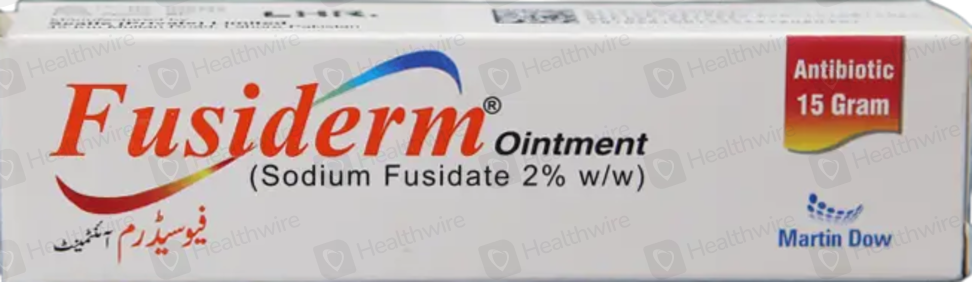 Fusiderm (2%) 15g Ointment Price in Pakistan - Uses, Dosage, Side Effects
