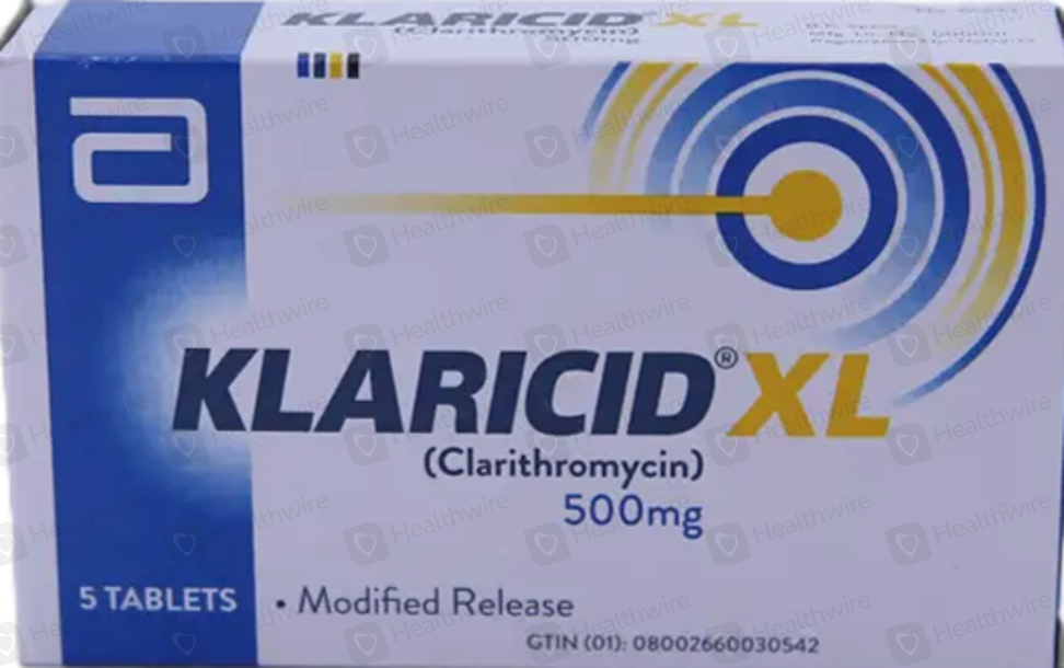 Klaricid Xl (500mg) 5 Tablets Price in Pakistan Uses, Dosage, Side