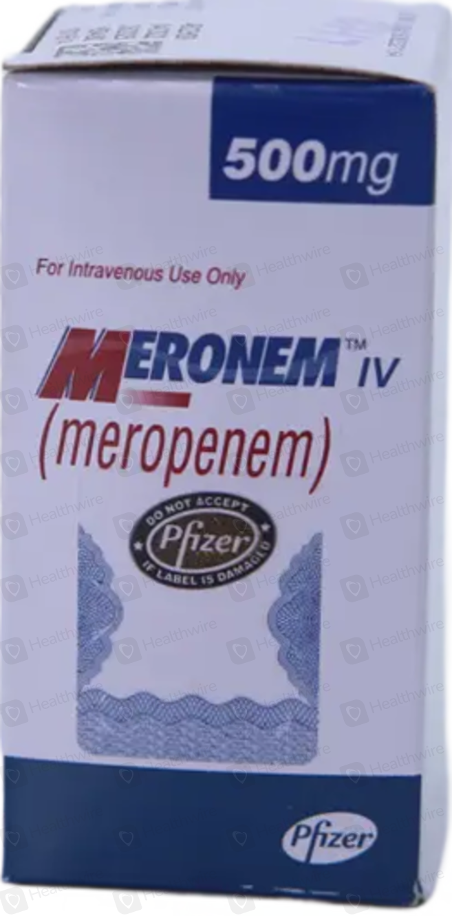 Meronem (500mg) 1 Vial Injection Price in Pakistan Uses, Dosage, Side
