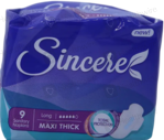 Sincere Maxi Thick (L) 9 Pads