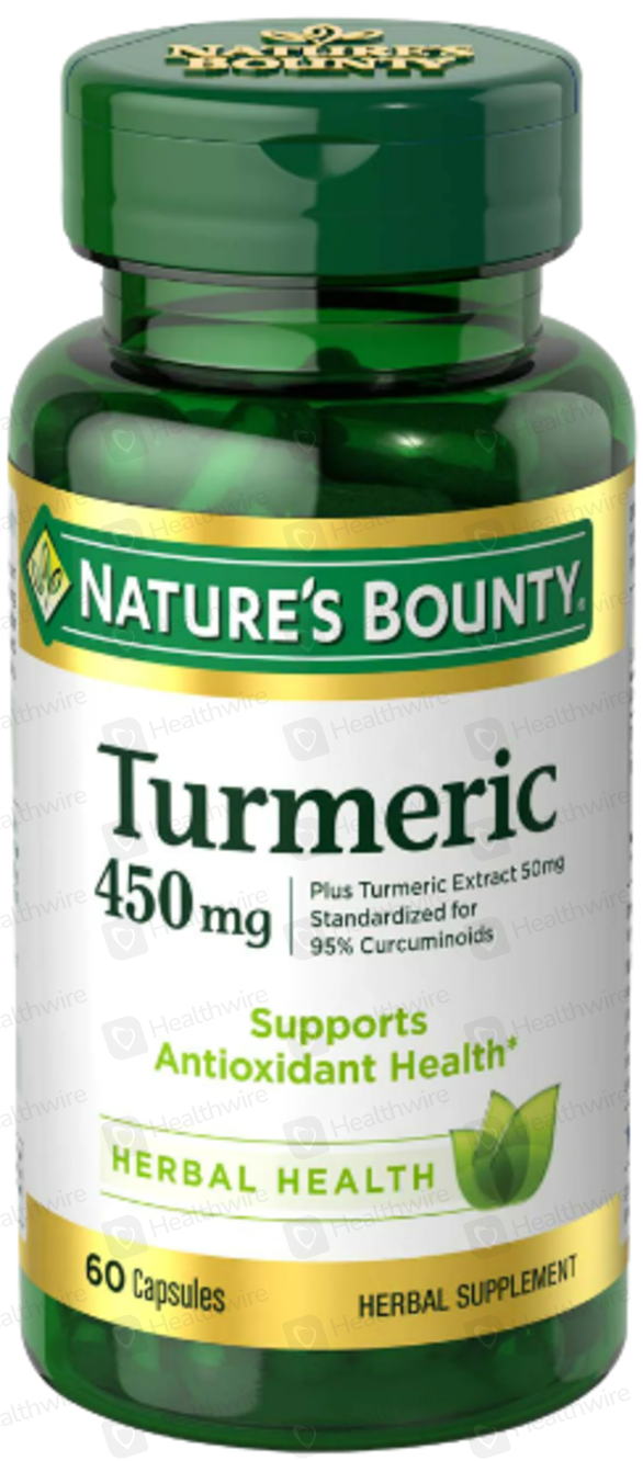 NATURE'S BOUNTY TURMERIC 450MG 60S