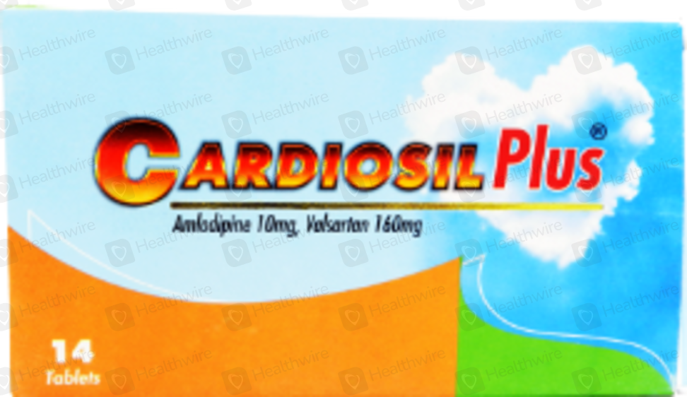 Cardiosil Plus (10/160mg) 14 Tablets