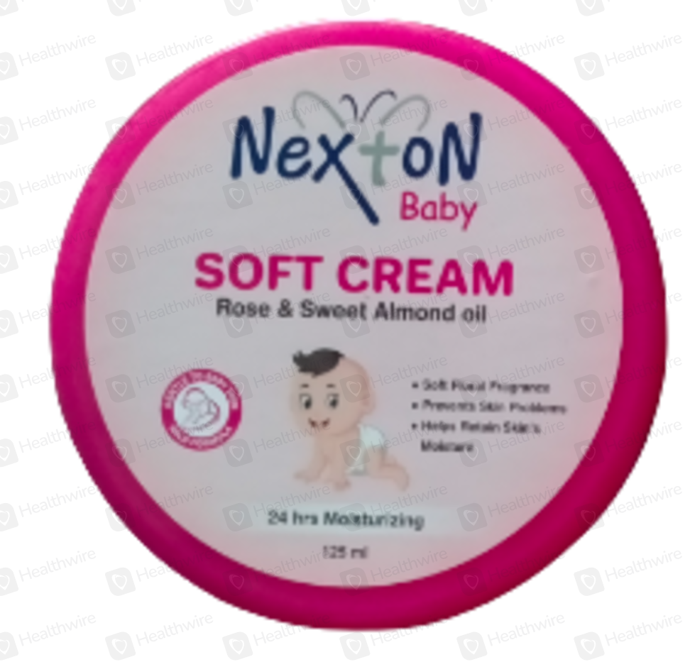 Nexton Baby Rose & Sweet Almond Oil (100G) Soft Cream