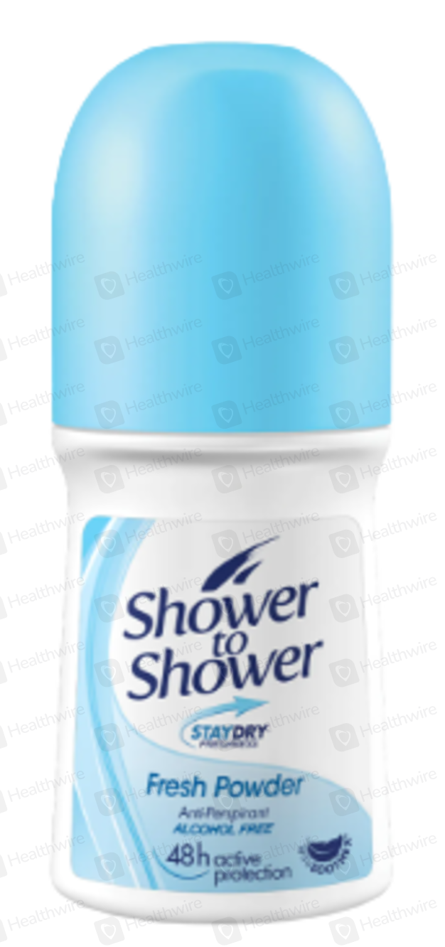 Shower to Shower (Fresh Powder) 50ml Roll On Anti-Perspirant