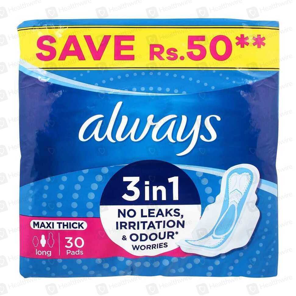 ALWAYS MAXI THICK L-30 PADS