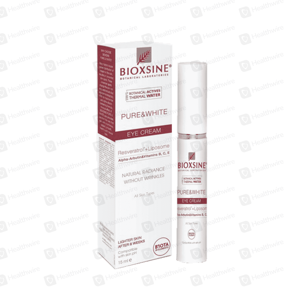 BIOXSINE PURE & WHITE EYE CREAM 15ML