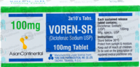 Voveran Sr (100Mg) 30 Tablets