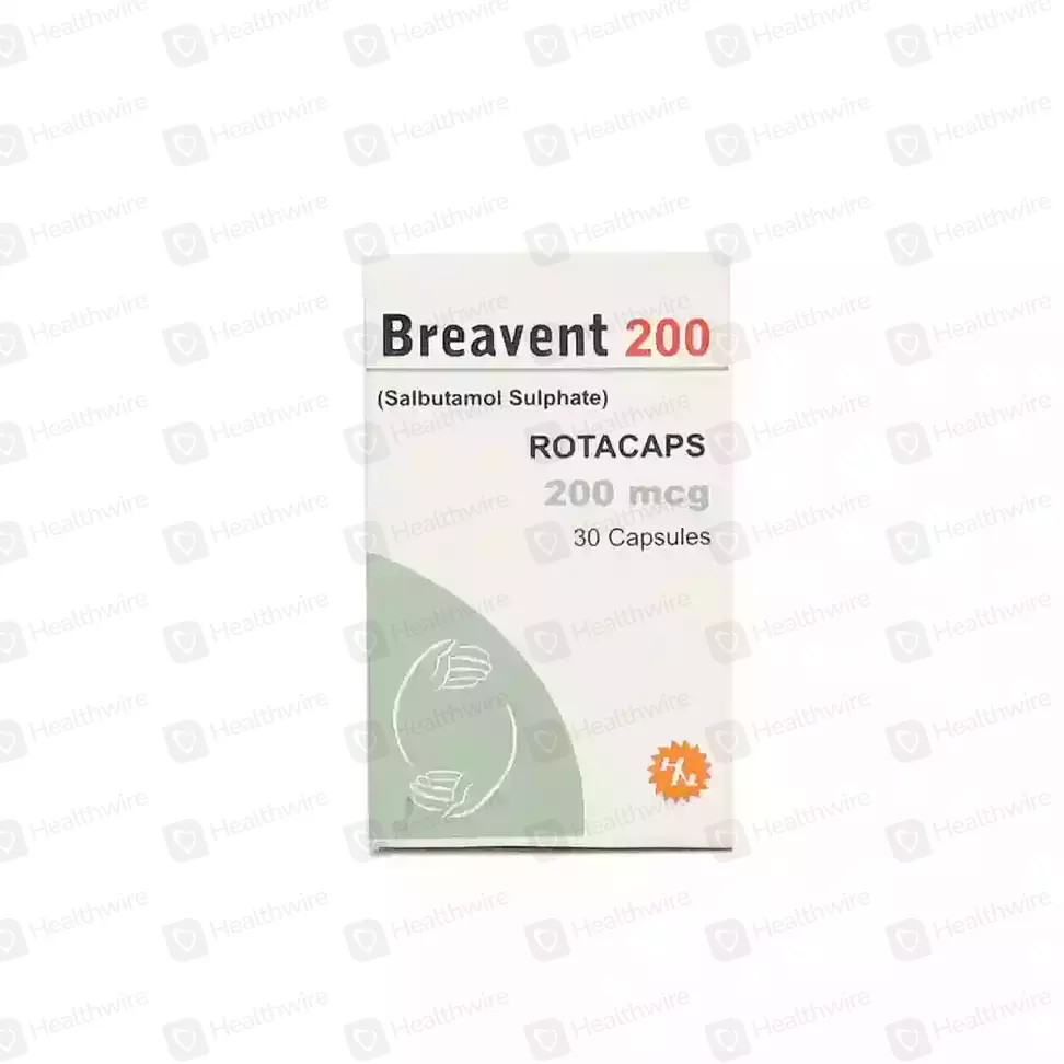 Breavent 200 (200Mcg) 30 Capsules