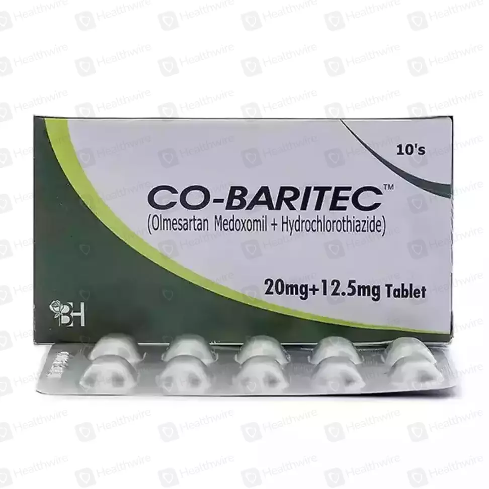 Co-Baritec (20/12.5Mg) 10 Tablet