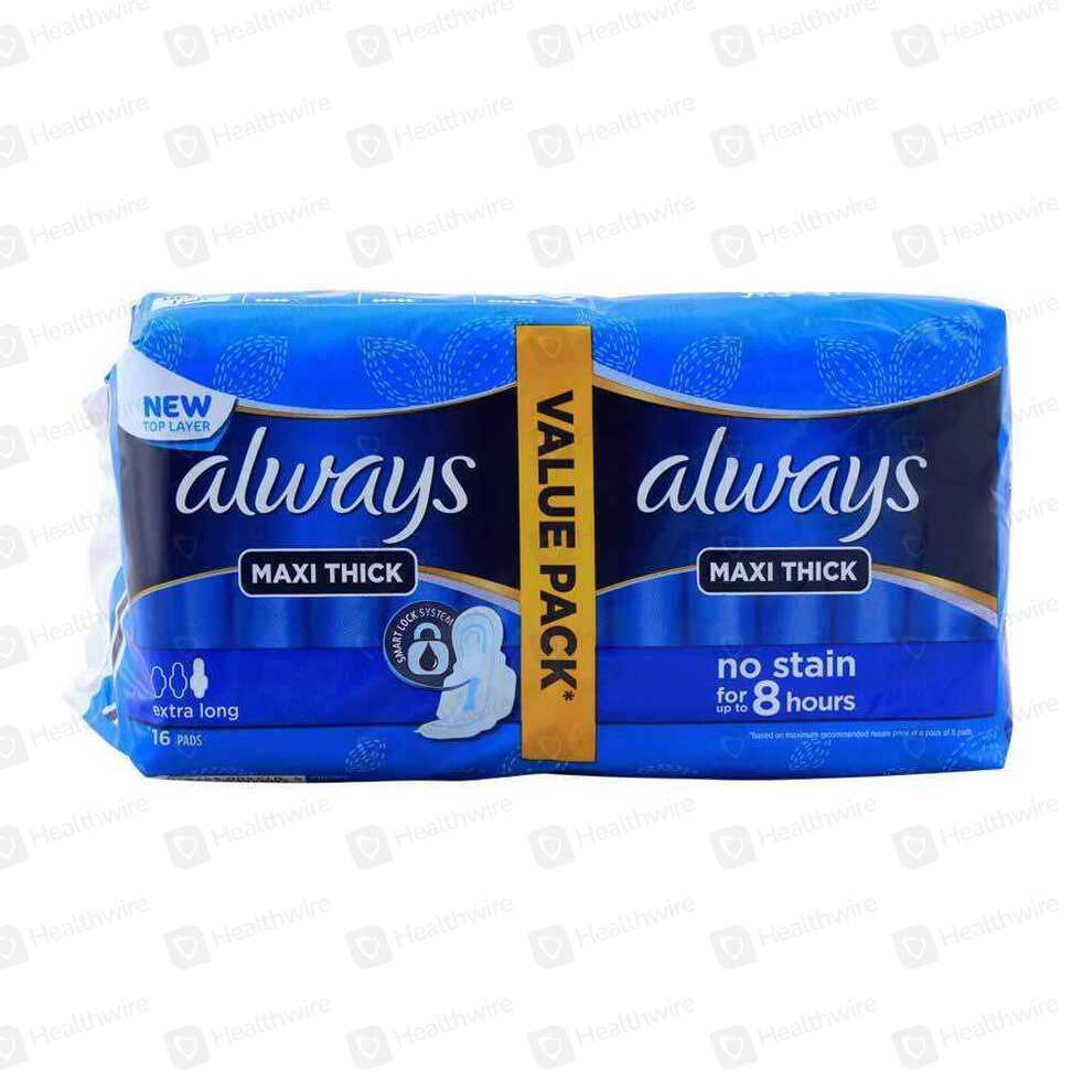 Always Maxi Thick (L) 16 Pads