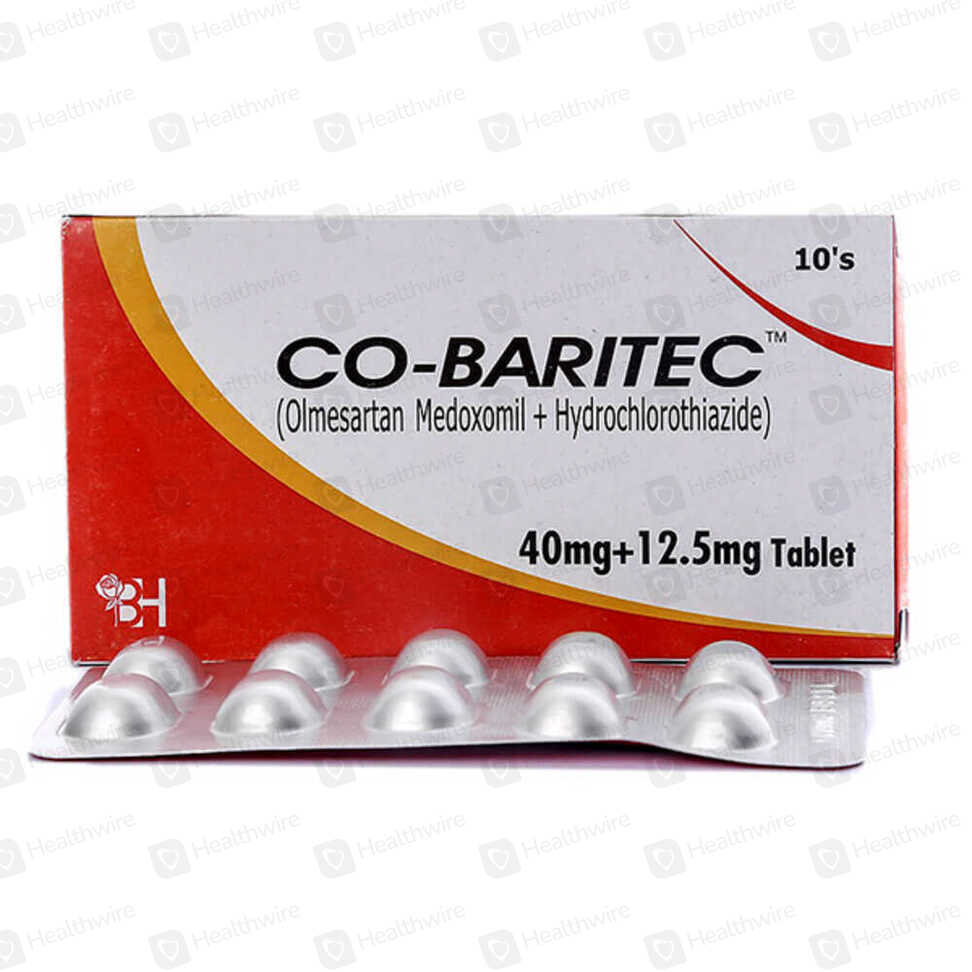 Co-Baritec (40/12.5Mg) 10 Tablet