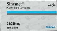 Sinemet (25/250Mg) 100 Tablets