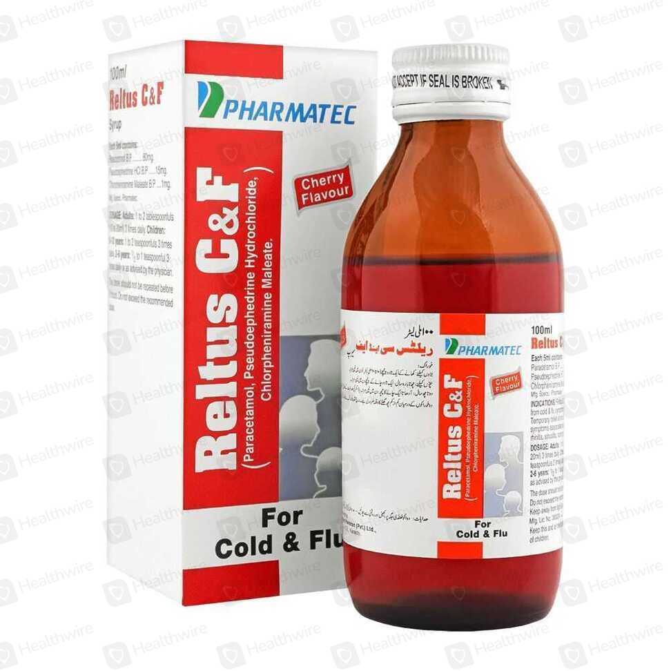 Reltus C&F (120Ml) Syrup