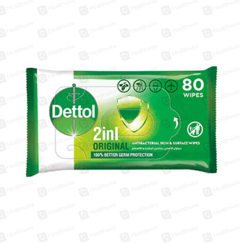 Dettol Wipes 84 Pcs