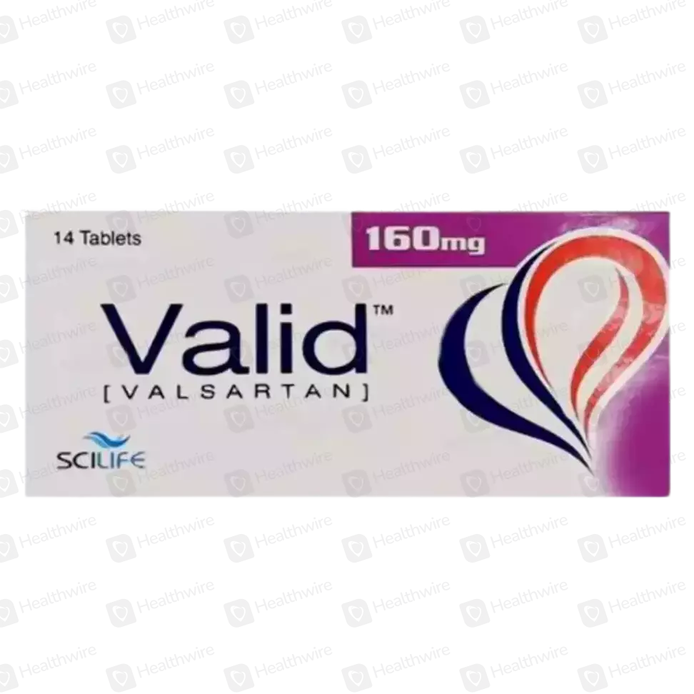Valid 160Mg 14 Tablets
