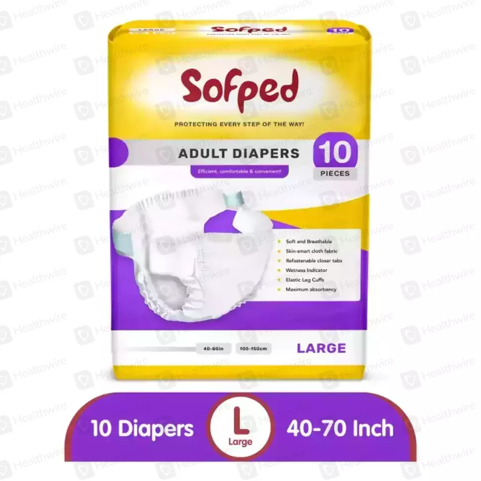 Sofped Adult Diaper (Large) 10 Pieces