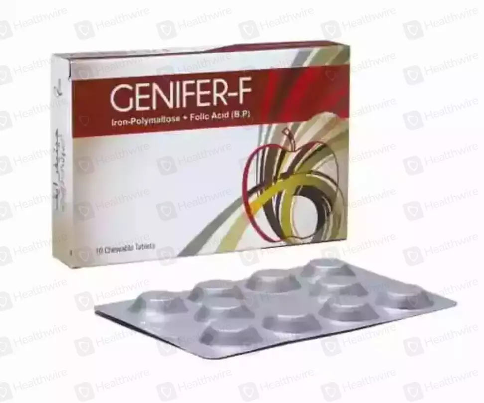 Genifer-F (100/0.35Mg) 10 Tablet