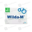 Wilda-M 50/1000Mg 14 Tablets