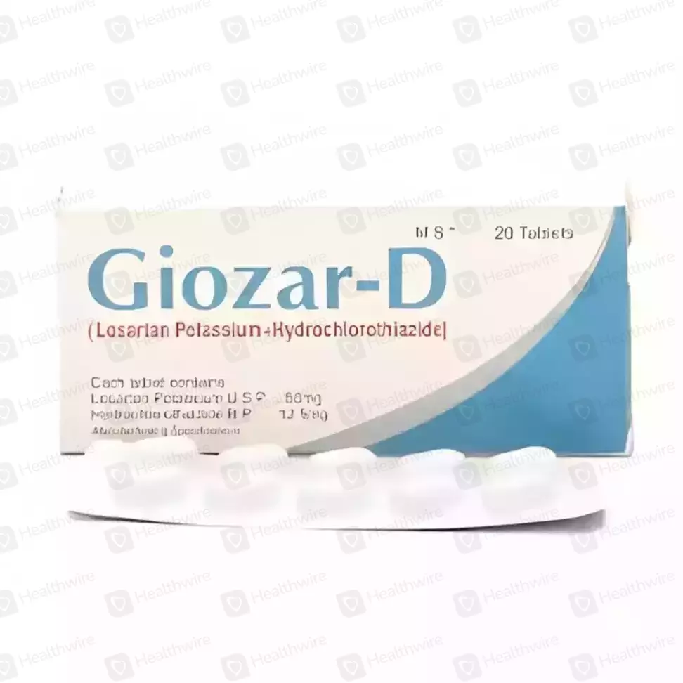 Giozar-D (50/12.5Mg) 20 Tablet