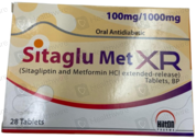 Sitaglu Met XR (100/1000mg) 28 Tablets