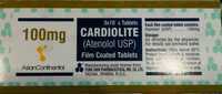 Cardiolite (100mg) 30 Tablets
