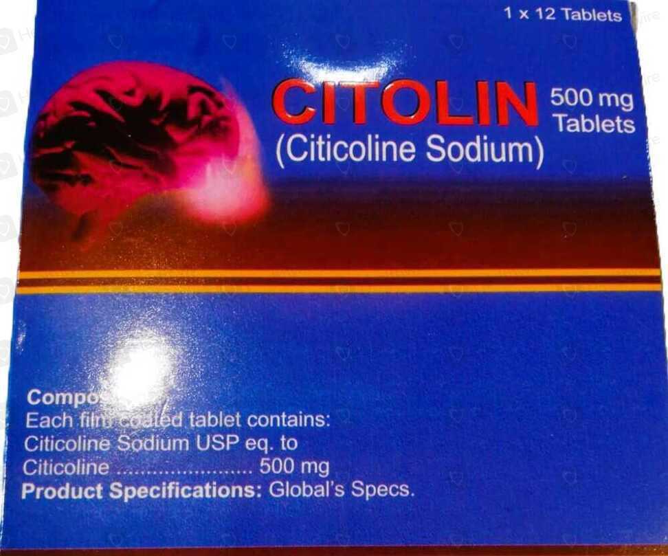 Citolin 500mg 12S Tablets