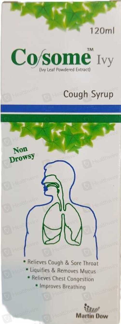 Cofsome Ivy Cough Syp 120ml