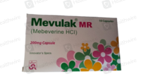 Mevulak Mr (200Mg) 10 Capsules