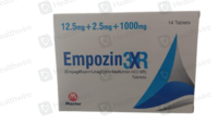 Empozin 3Xr (12.5/2.5/1000Mg) 14 Tablets
