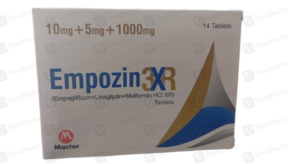 Empozin 3Xr (10/5/1000Mg) 14 Tablets
