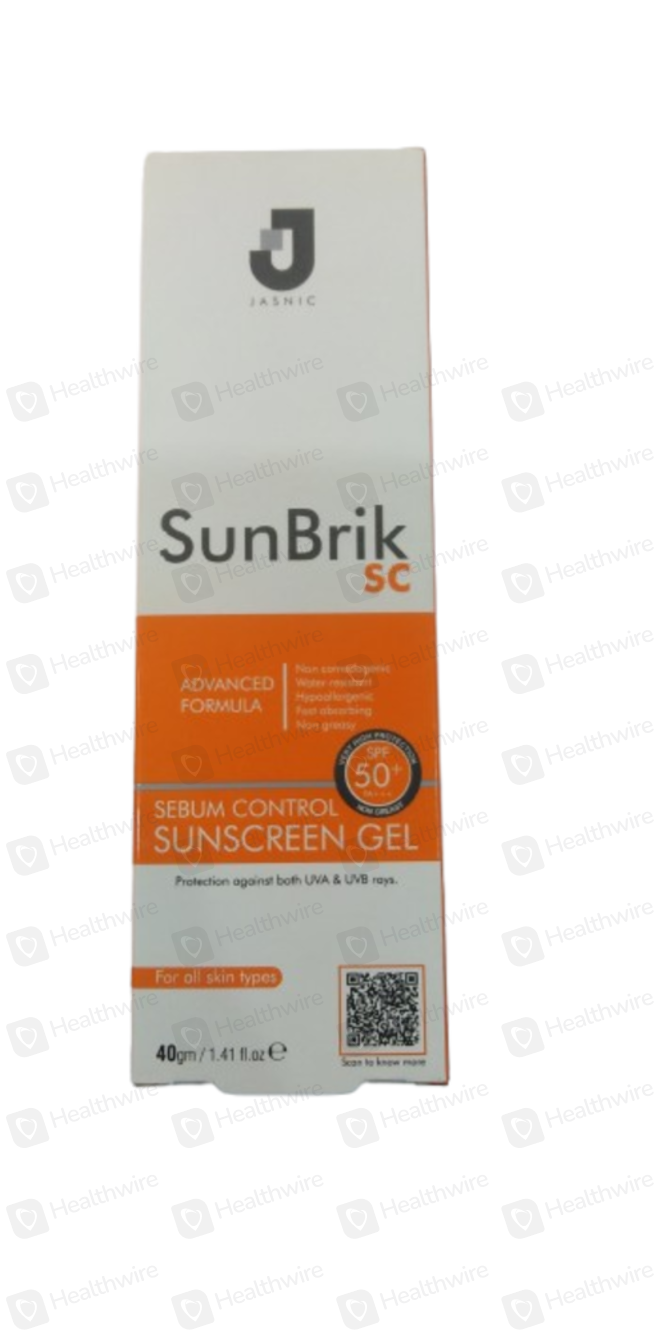 Sunbrik Sc Gel 50Spf (40Gm) 1 Pack