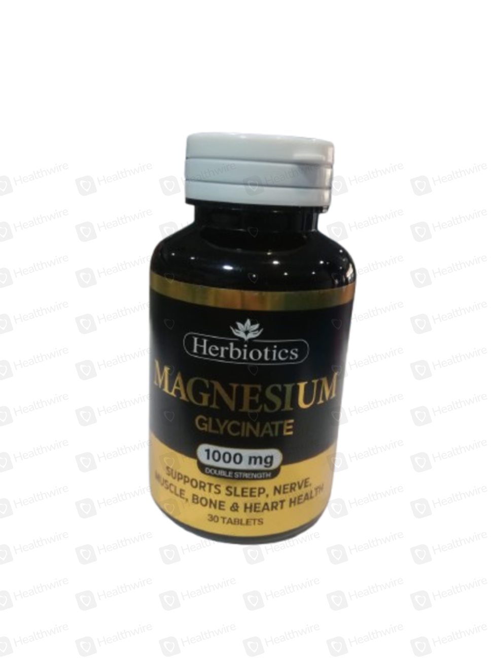 Herbiotics Magnesium Glycinate 1000Mg 30 Tablets