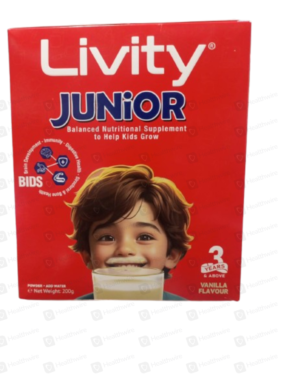 Livity Junior (200G) Vanilla Soft Pack