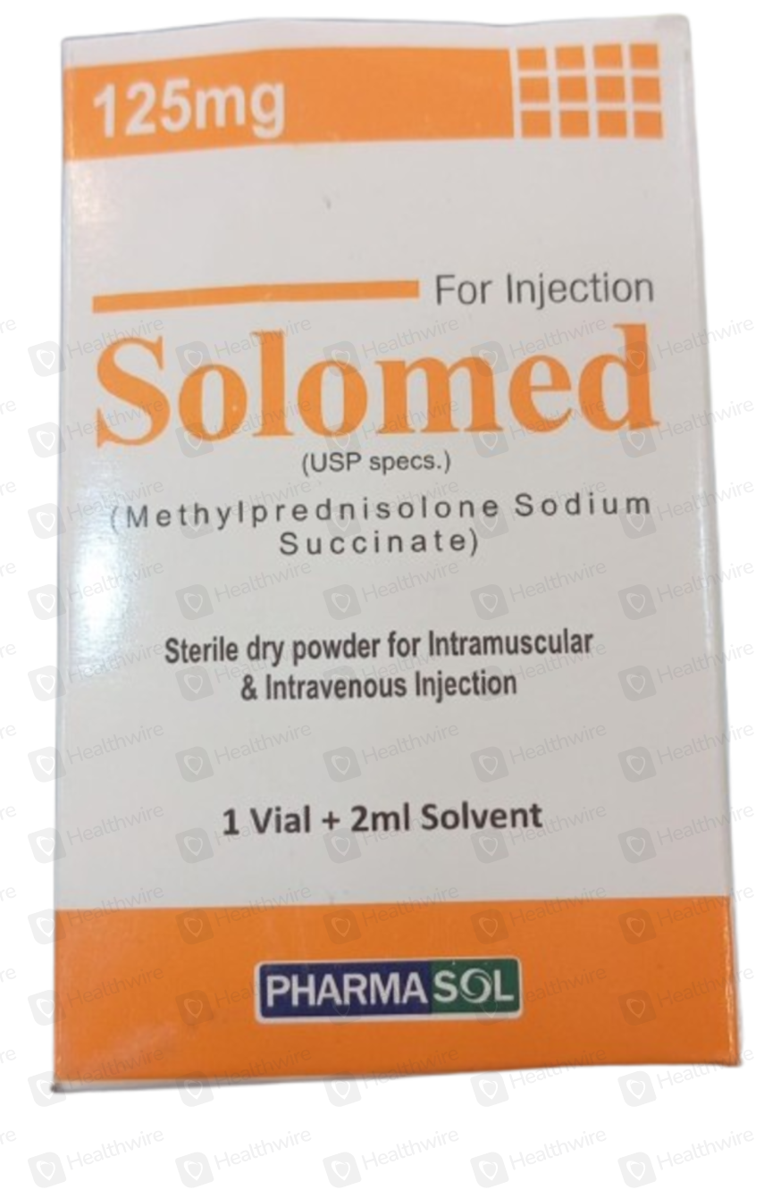 Solomed (125Mg) Iv/Im Injection 1 Pack