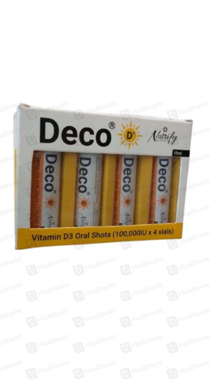 Deco Vitd3-100000Iu (10Ml) Shots