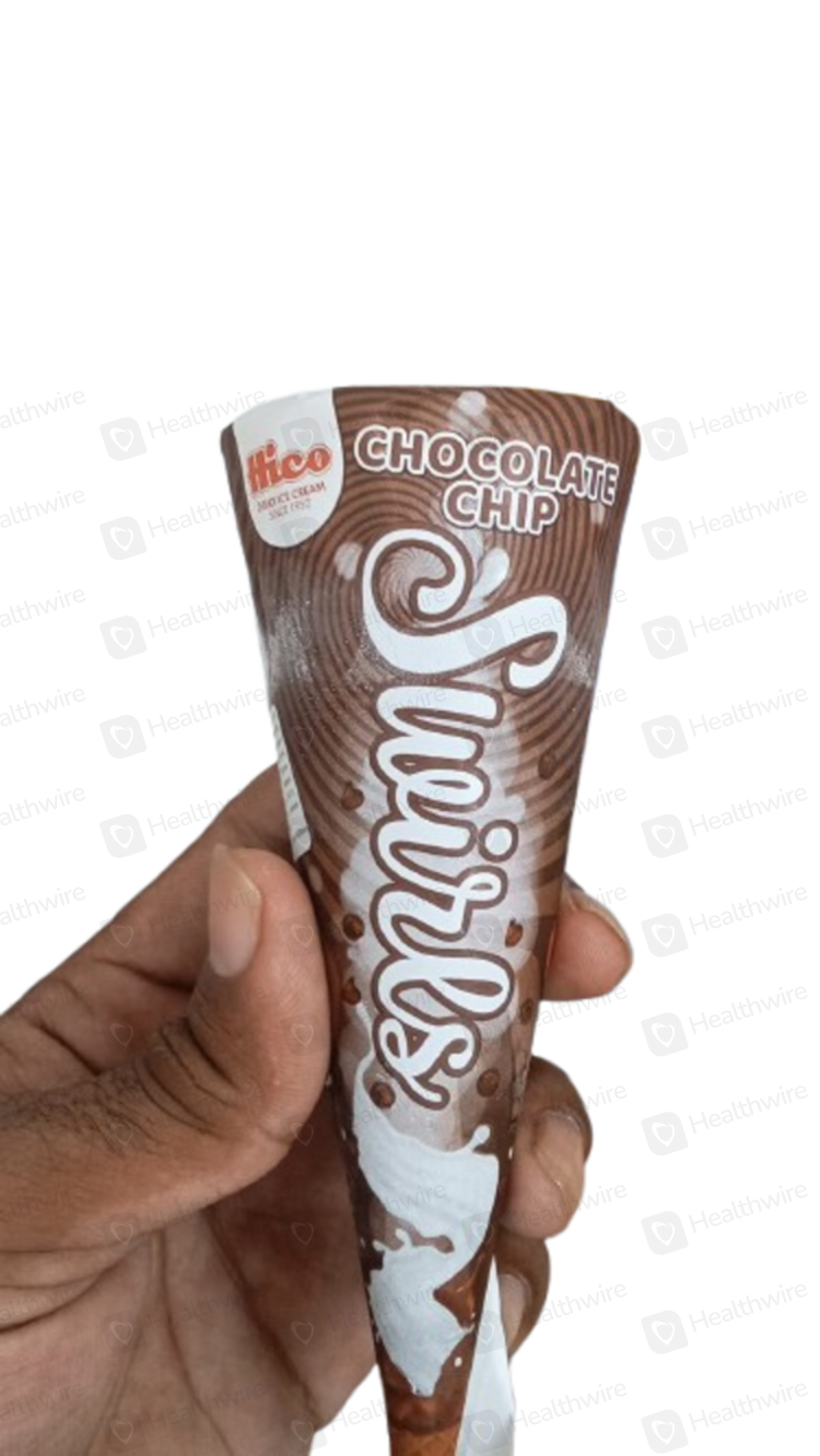 Hico Swirl Cornetto (Chocolate Chip)