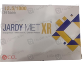 Jardy-Met Xr (12.5Mg/1000Mg) 14 Tablets