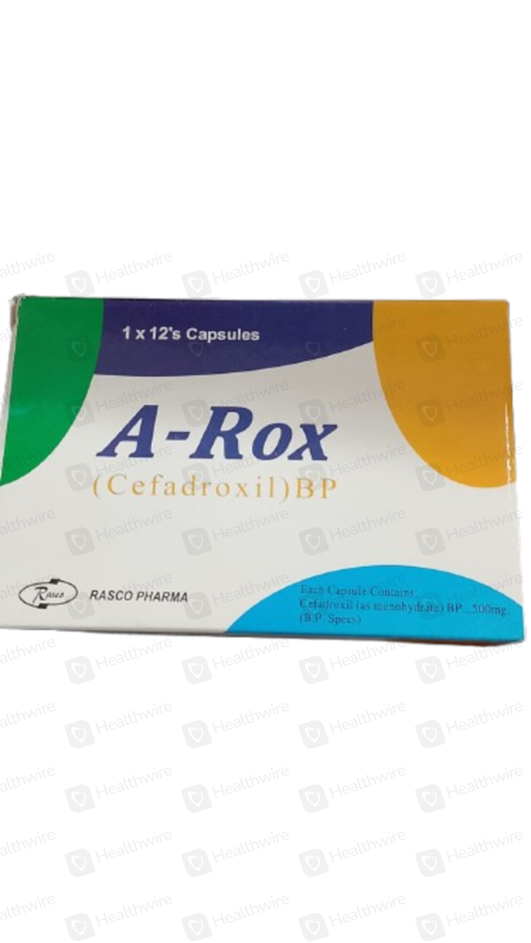 A-Rox (500Mg) 12 Capsules