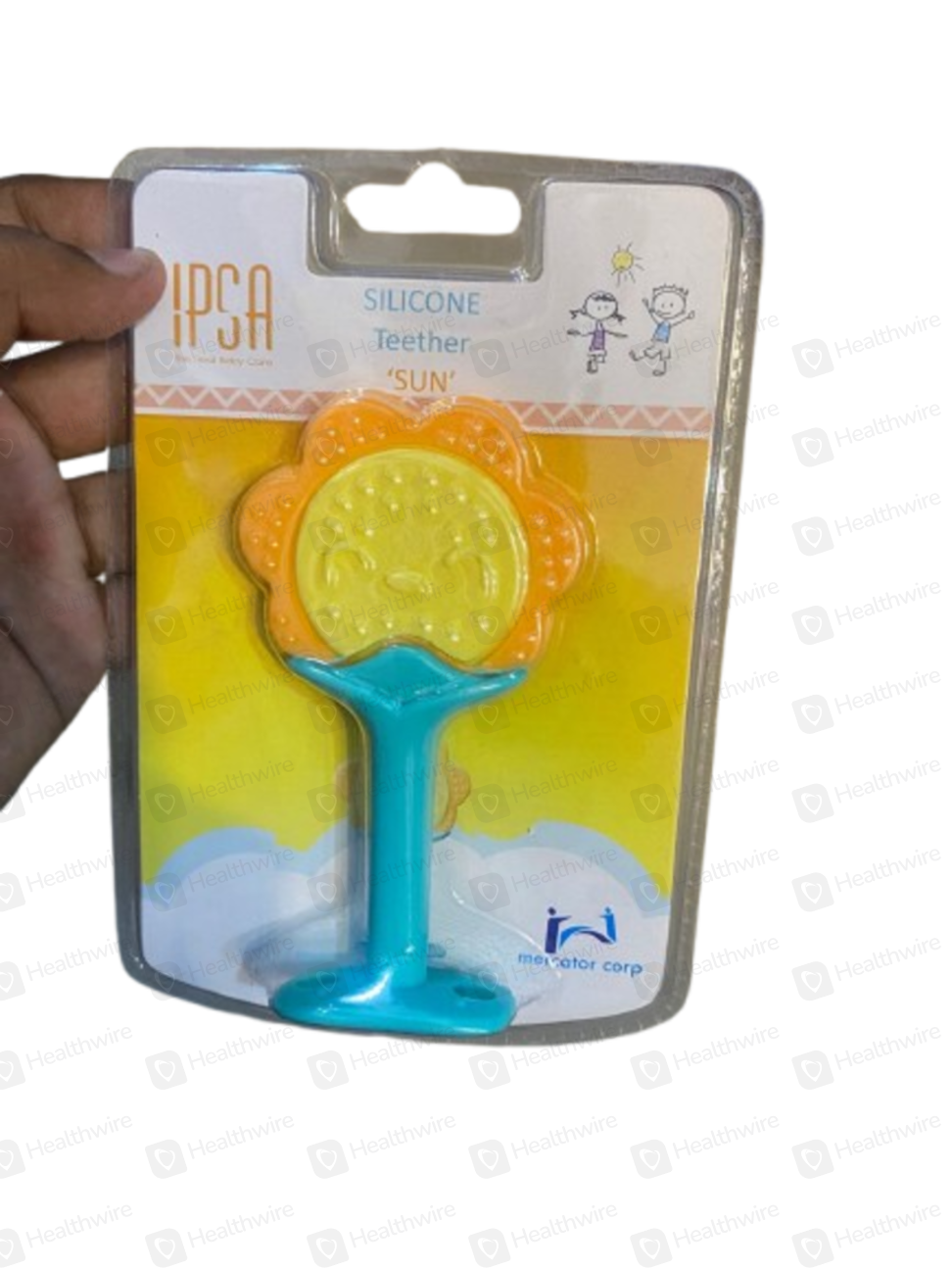 Ipsa Silicon Teether (Sun Shape) 1 Pack