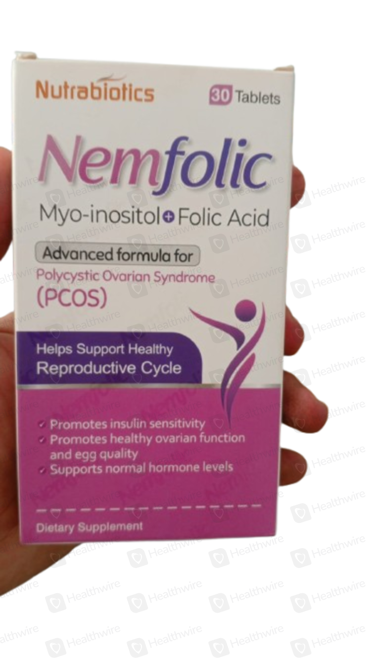 Nutrabiotics Nemfolic ( 1000/200 ) 30 Tablet